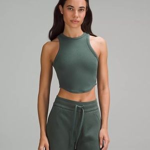 NWT Lululemon Hold Tight Tank Dark Forest 14